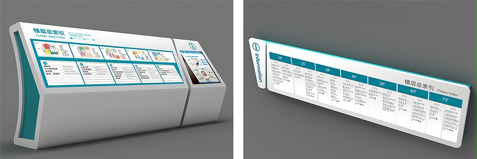 醫(yī)院總平面索引標(biāo)識