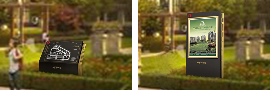 小區(qū)總平面圖標識